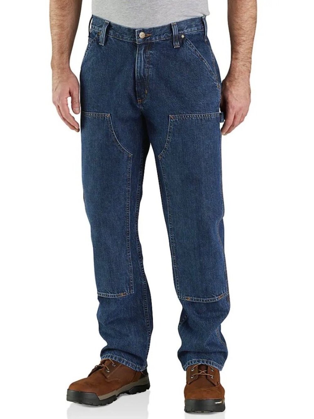 Carhartt NWT Loose Original Fit Logger Dungaree Straight Leg Size 36 X 36